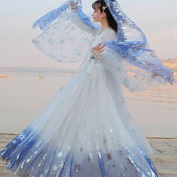 Carol Sequins Shimmering Gown Set - Picture 8 of 10